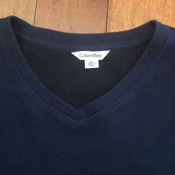 Men’s Calvin Klein blue shirt, xl - Picture 3 of 3
